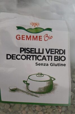 Piselli verdi decorticati