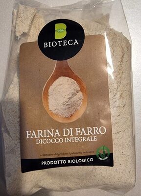 Farina di farro front packaging