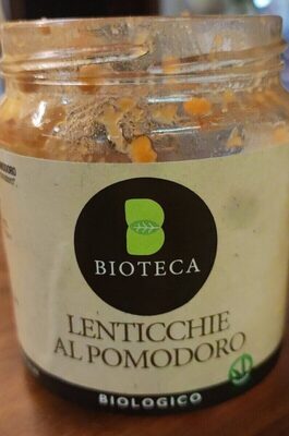 Lenticchie al pomodoro front packaging