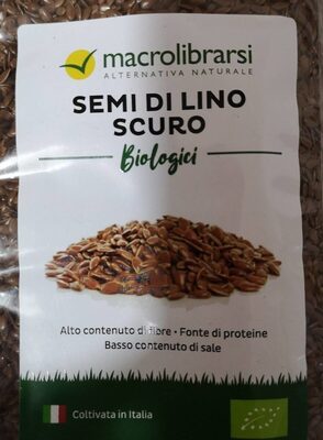 Semi di lino scuro