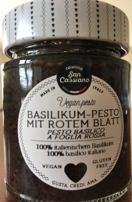 Pesto basilique à feuille rouge