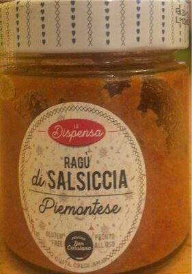 Ragù di salsiccia piemontese front packaging