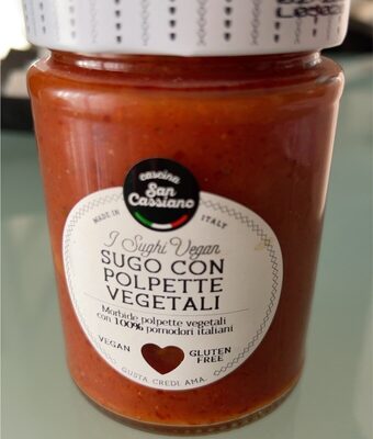 Sugo con polpette vegetali