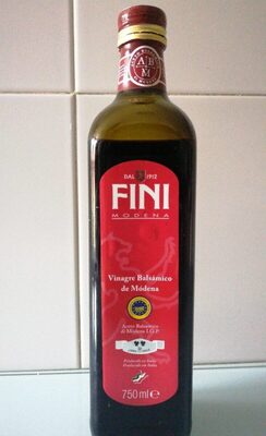 Vinagre balsamico De Módena front packaging