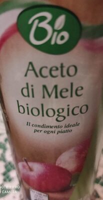 Aceto di mele biologico front packaging