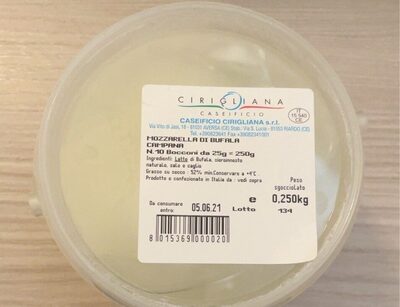 Mozzarella di bufala