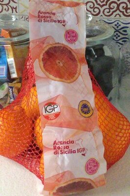 Arancia rossa di sicilia igp front packaging