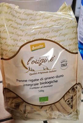 Penne rigate front packaging