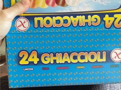24 ghiaccioli front packaging