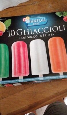 Ghiaccioli front packaging