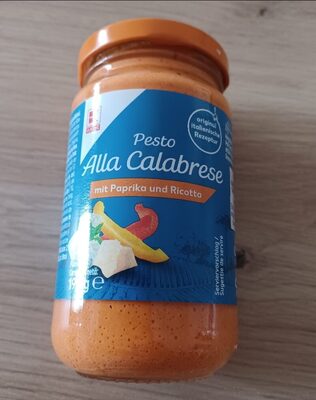 Pesto calabrese front packaging