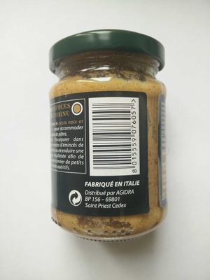 Pesto noix et ricotta