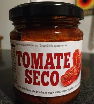 Tomate seco front packaging
