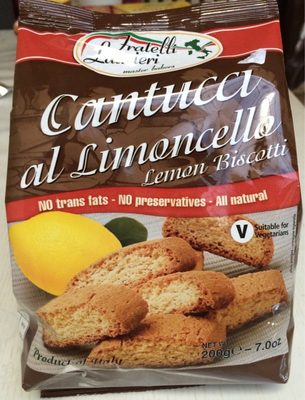 Cantucci al limoncello