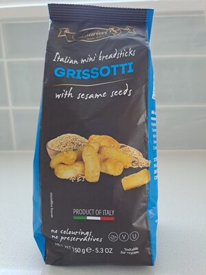 Grissotti with Sesame Seeds