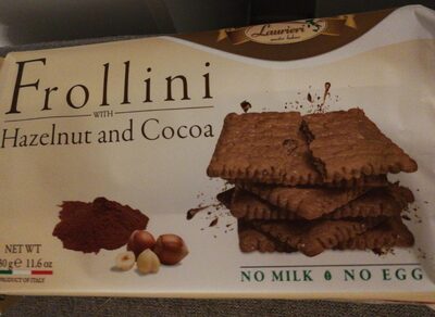 Galleta Con Avellanas Y Cacao Laureri 0.33KG