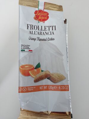 Frolletti all'arancia