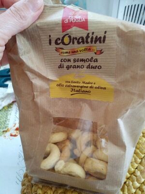 I coratini front packaging