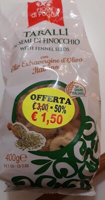 Taralli ai semi di finocchio