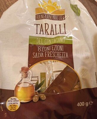 Taralli del contadino front packaging