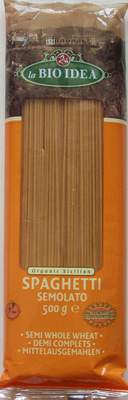 Spaghetti Semolato Demi Complets Bio