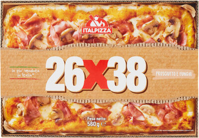 26x38 Prosciutto e funghi