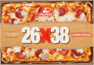 Salamino e provolone pizza surgelata