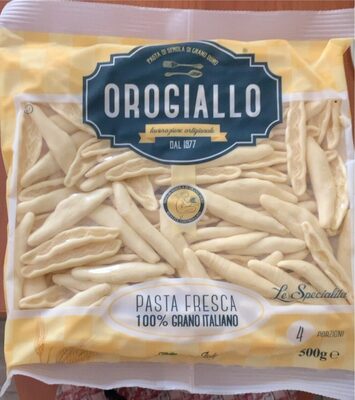 Oro gialli front packaging