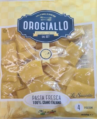 Pasta fresca 100% grano italiano