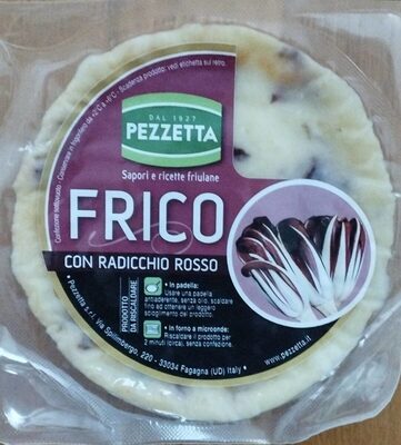Frico con radicchio rosso