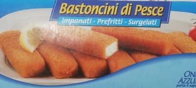 Bastoncini di pesce front packaging