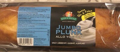 Jumbo plunk front packaging