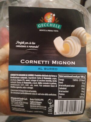 Cornetto Mignon al burro