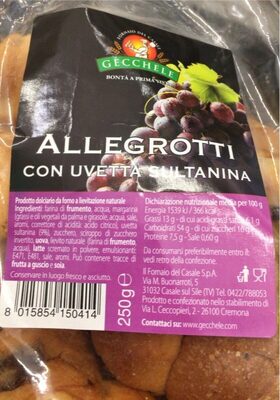 Allegrotti front packaging