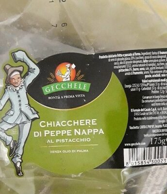 Chiacchere di Peppe Nappa al pistacchio