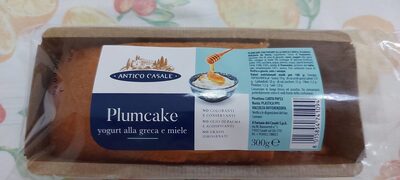 Plumcake yogurt alla greca e miele