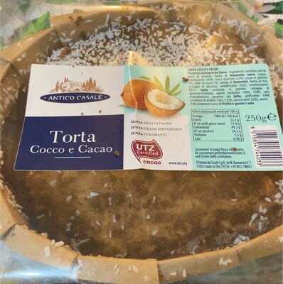 Torta cocco e cacao