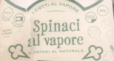 Spinaci al vapore
