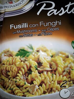 Fusilli con funghi