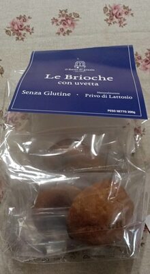 Le brioche con uvetta
