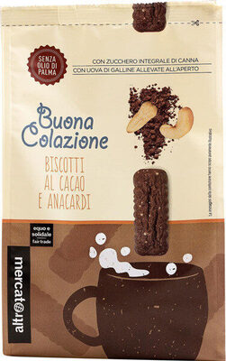 Buona colazione galletas al cacao y anacardos