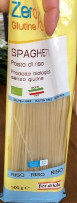 Spaghetti di riso front packaging