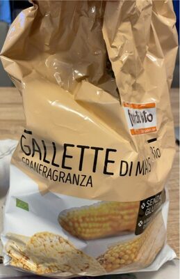 Gallette di mais biologiche