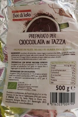 Preparato per cioccolata in tazza