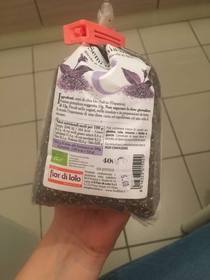 Semi Di Chia Loto 400 G ingredients label