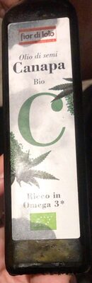 Olio di semi canapa bio
