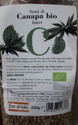 Semi di canapa bio fior di loto