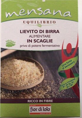 Lievito di birra alimentare in scaglie front packaging