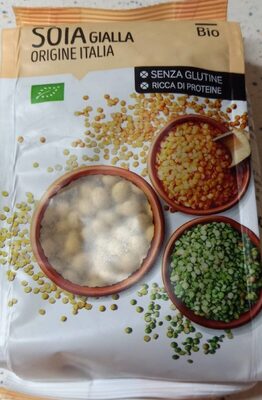 Soia gialla front packaging