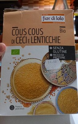 Cous cous di ceci e lenticchie